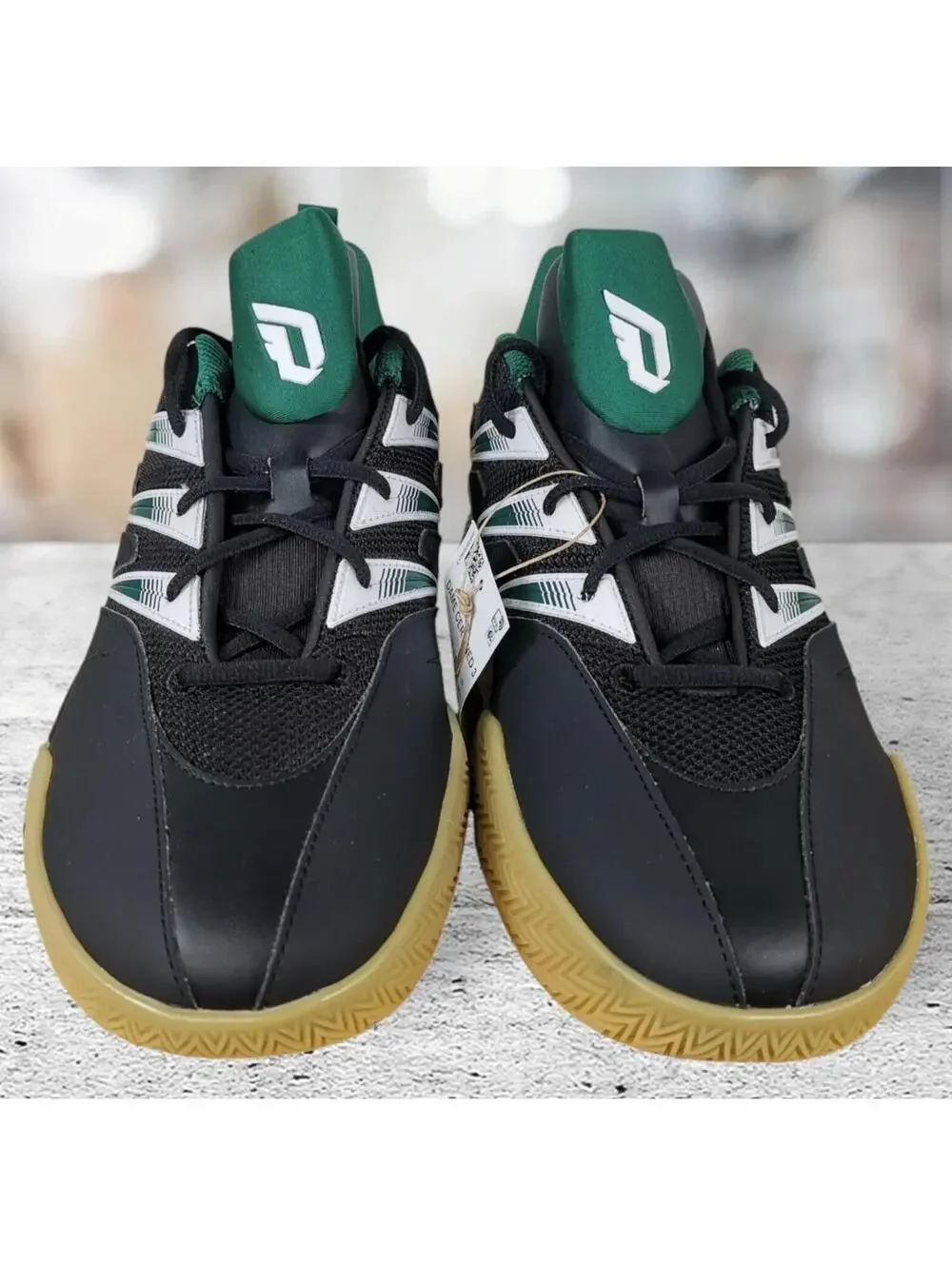 adidas Dame Certified 3 Black /Green Men Basketball Shoes Size 11.5‎ NEW